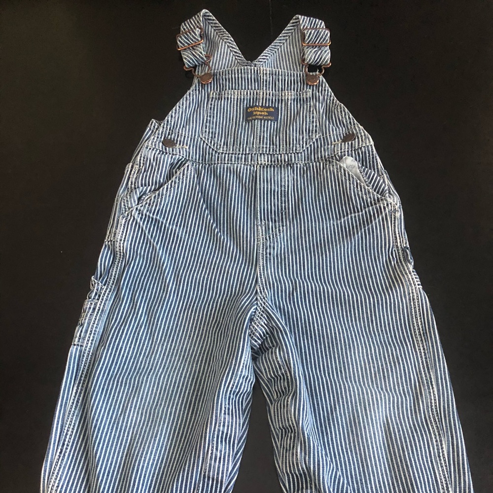 OshKosh b’gosh conductor overalls, 24 months.